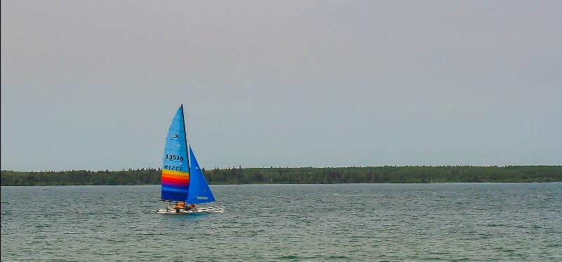sailing on clear lake  1