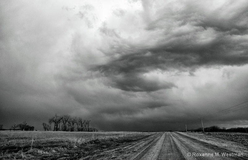 Incoming storm Sheyenne National Grasslands