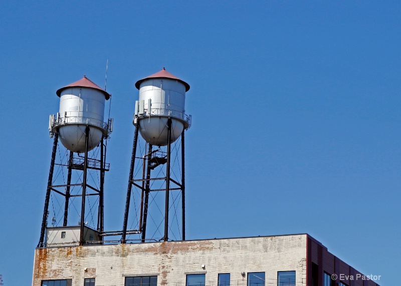 Twin Water Towers