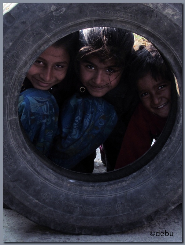 Indian Village children...