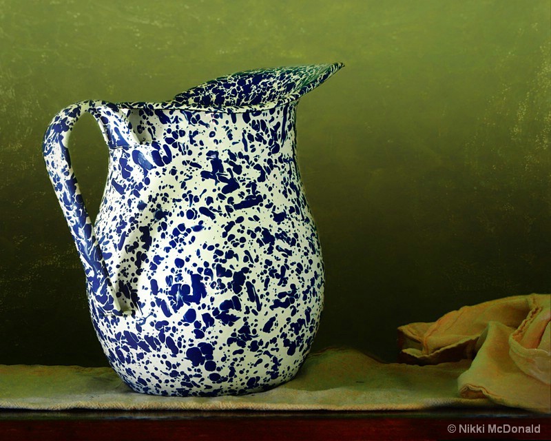 Eamelware Pitcher