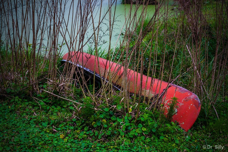 Grounded Canoe