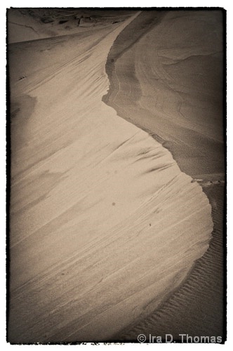 S Curve  Eureka Dunes, Death Valley, CA