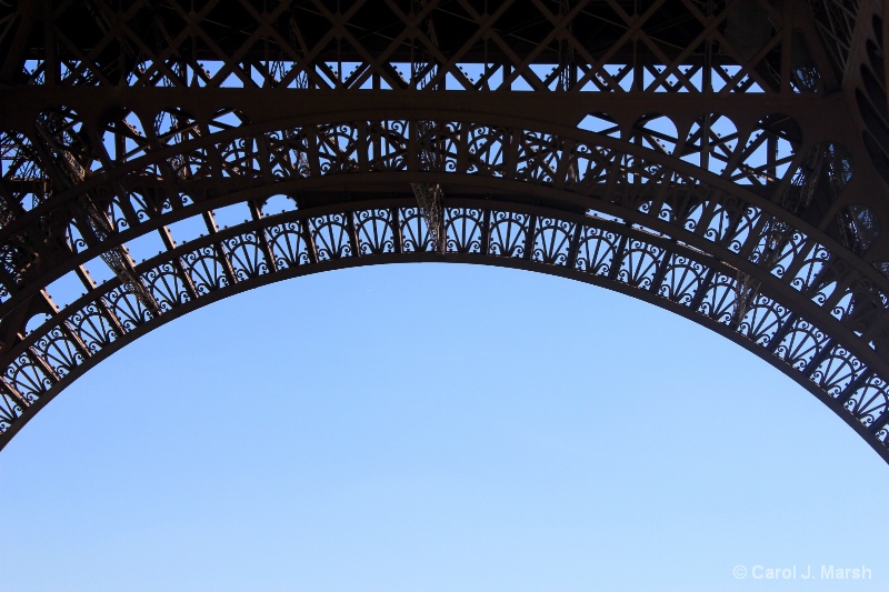 Under the Eiffel Tower