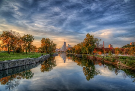 Lincoln Park Reflections