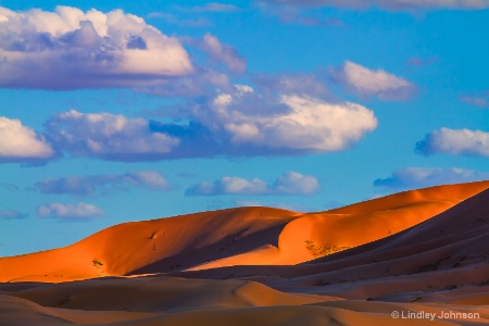 Sahara Shadows and Clouds