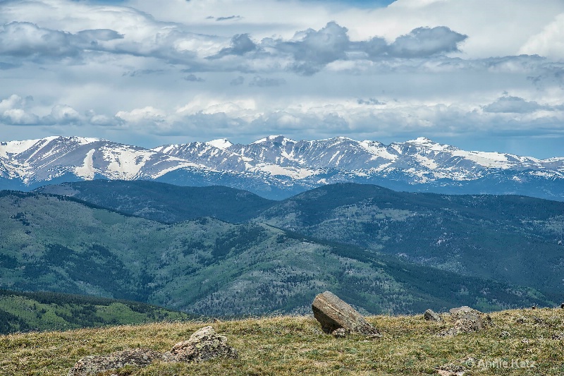 top of mt evans in june - ID: 14898704 © Annie Katz