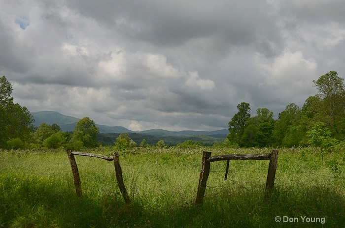 Cloudy Day At Cades Cove