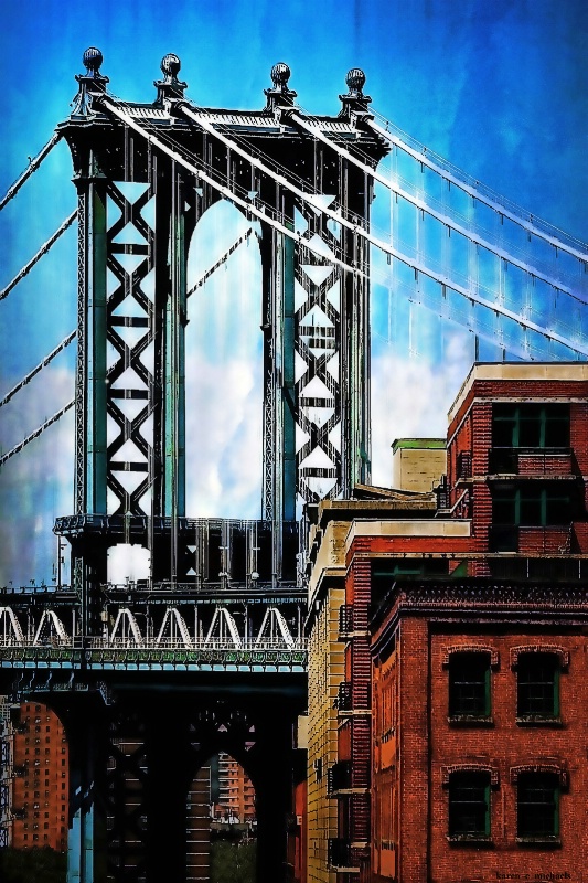 Manhattan Bridge - ID: 14905559 © Karen E. Michaels