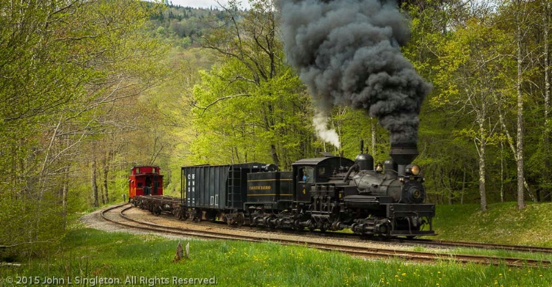 Freight At Old Spruce - ID: 14905671 © John Singleton
