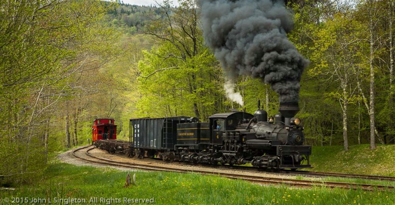 Freight At Old Spruce 