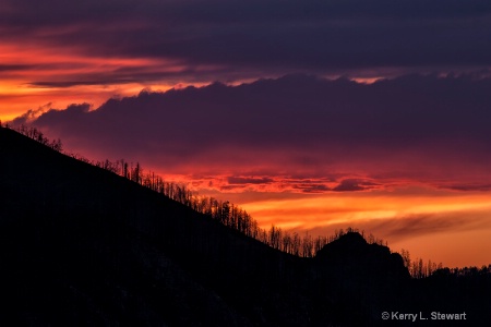 Sacramento Mountains Sunset no. 4