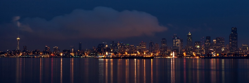 Twilight Over Seattle