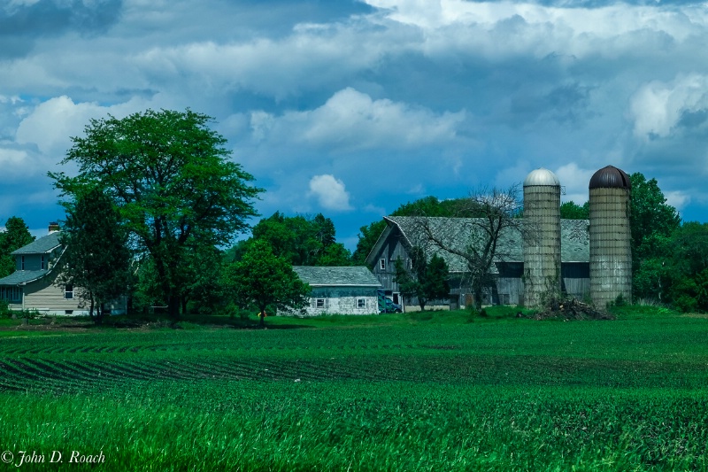 Farm between Storms