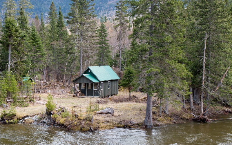Cabin on the River