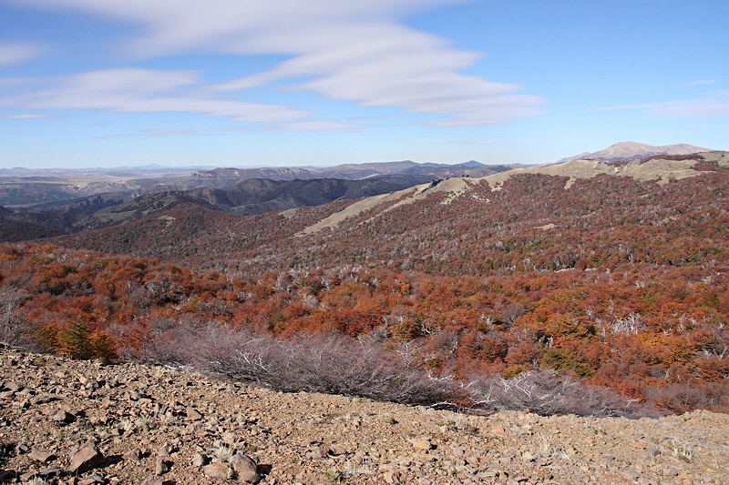 Challhuaco valley in autumn