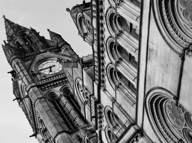 Manchester: the Town Hall's bell tower