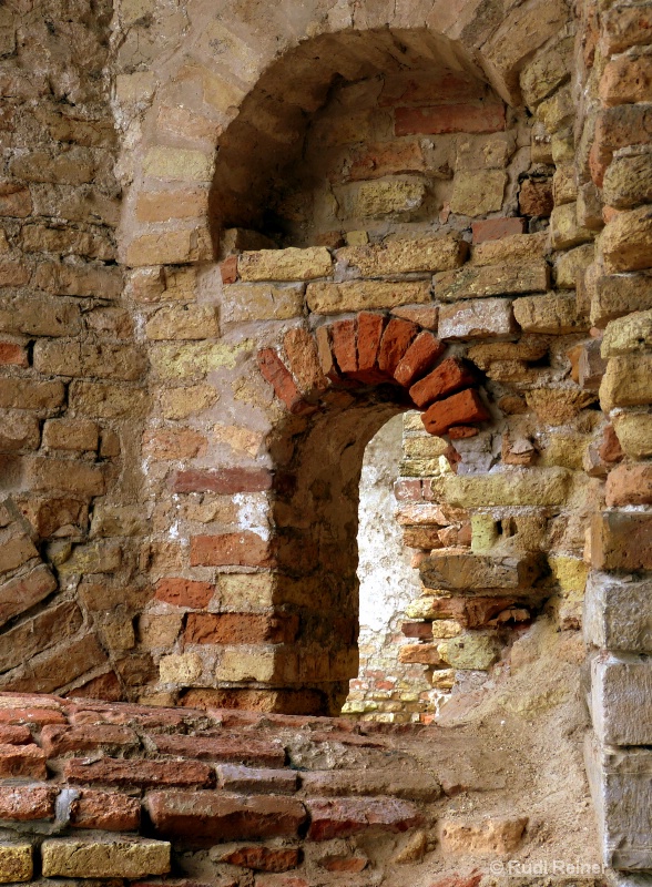 Torcello Island old church bricks,  Italy