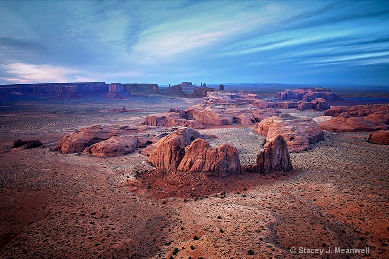 Hunts Mesa Sunrise - ID: 14918330 © Stacey J. Meanwell
