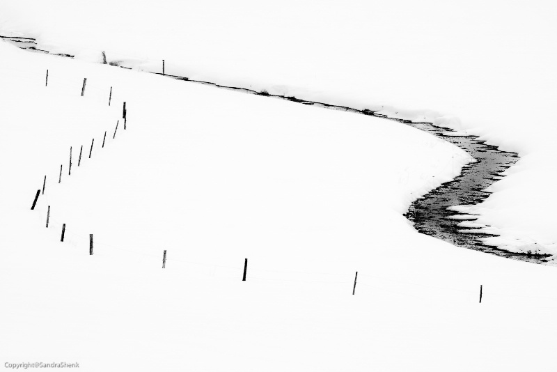 Lines in the snow - ID: 14920444 © Sandra M. Shenk