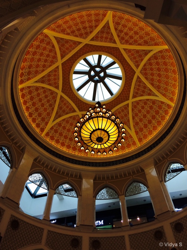 Ornate ceiling