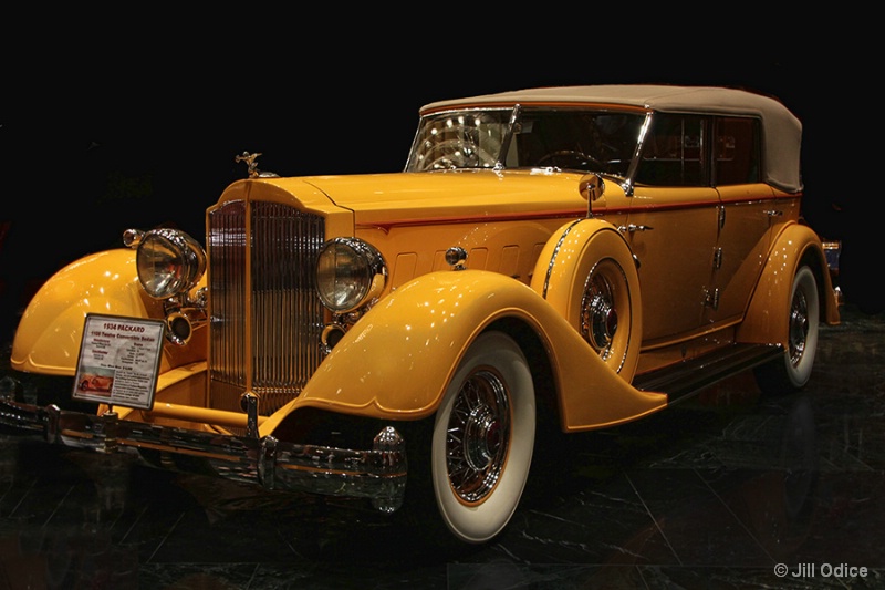 1934 Packard 1108 Twelve Convertible Sedan