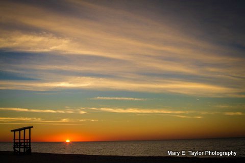 sunrise at seagull beach iv - ID: 14927215 © Mary E. Taylor