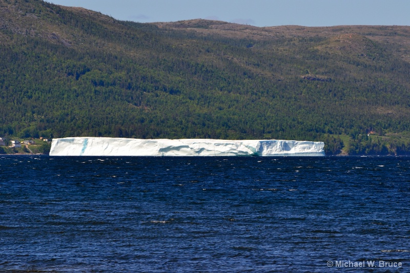 Rattling Brook, NL. Iceberg