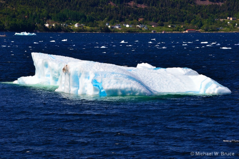 Rattling Brook, NL. Iceberg