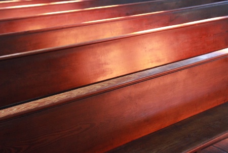 Manchester: church benches