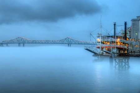 Fog at Dawn, New Orleans