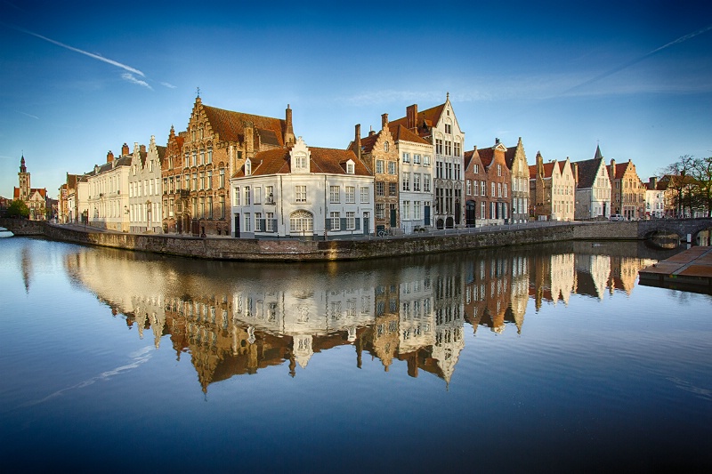 Night Reflections in Belguim