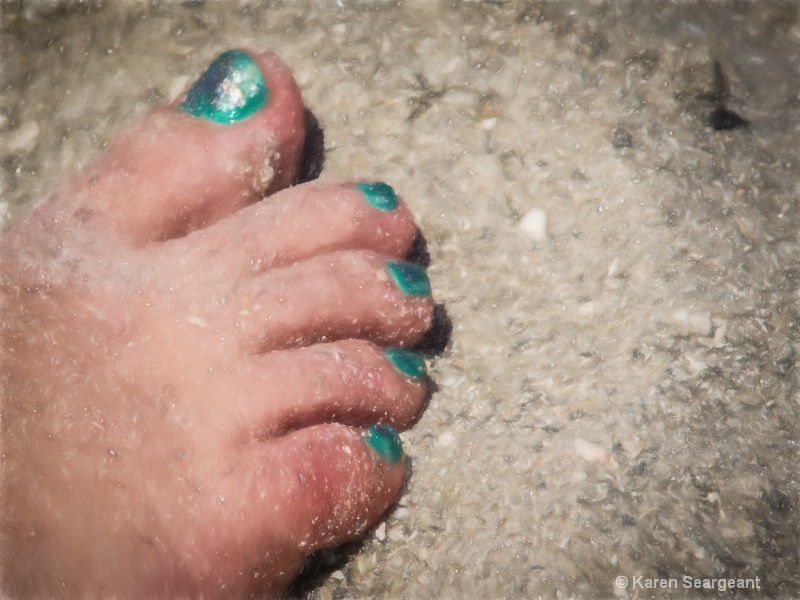 Toes In the Sand