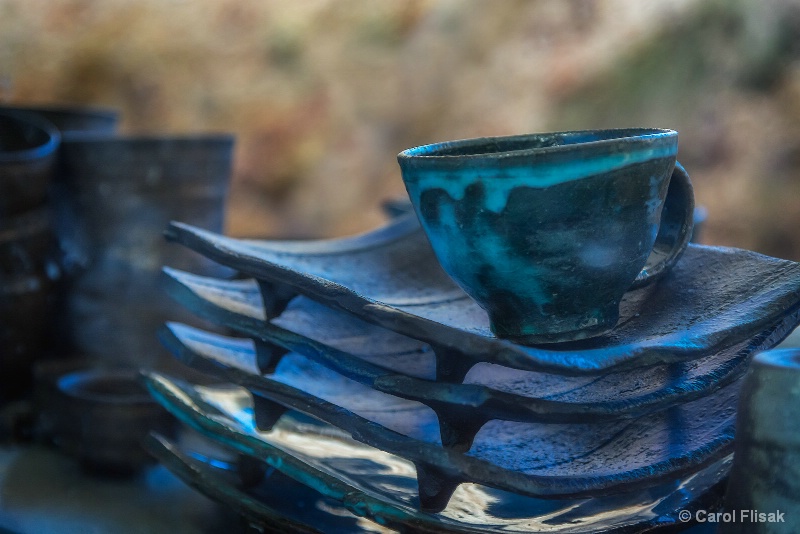 Blue Ceramics - ID: 14943079 © Carol Flisak