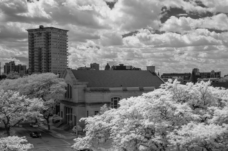 Balcony view 18-200 at 34mm test at 590nm IR 