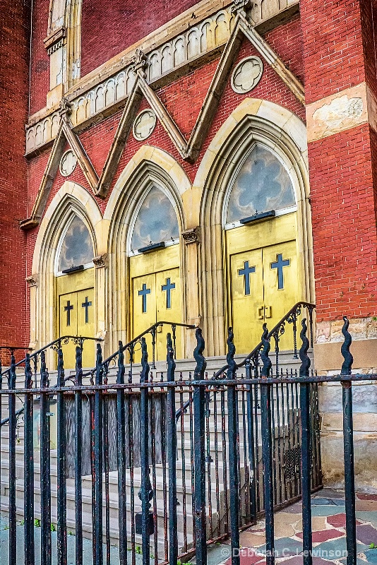 St Bridgets entrance