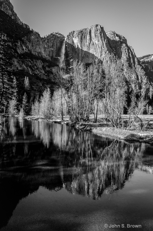 Yosemite b w-0281 - ID: 14954451 © John S. Brown