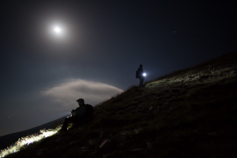 Meteor Falls, Hikers Climb