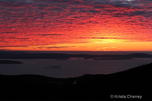 Sunrise, Acadia National Park - ID: 14964227 © Krista Cheney
