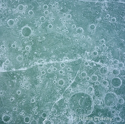 Pond ice - ID: 14964236 © Krista Cheney