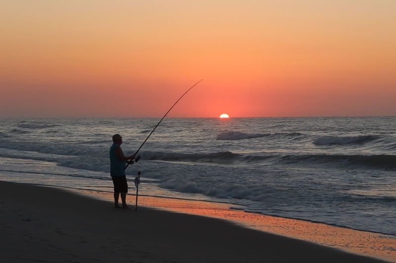 Fishing at Sunrise