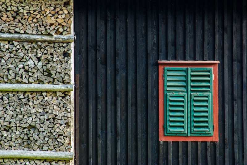 Details of a Wooden House