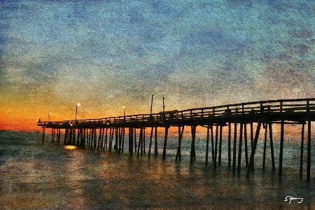 Nags Head Pier; Outer Banks of NC
