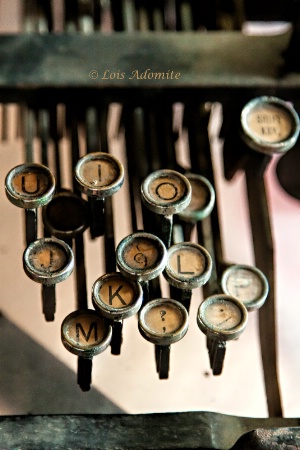 old typewriter