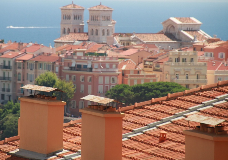 Monaco: a view with chimneys