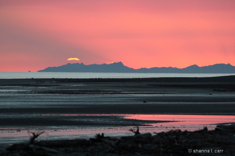 Sunset Kachemak Bay