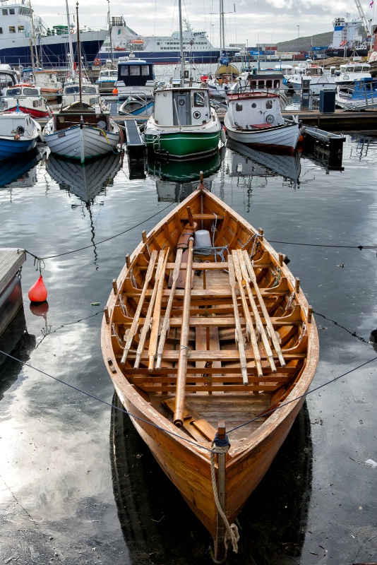 Rowboat, Torshavn Harbour