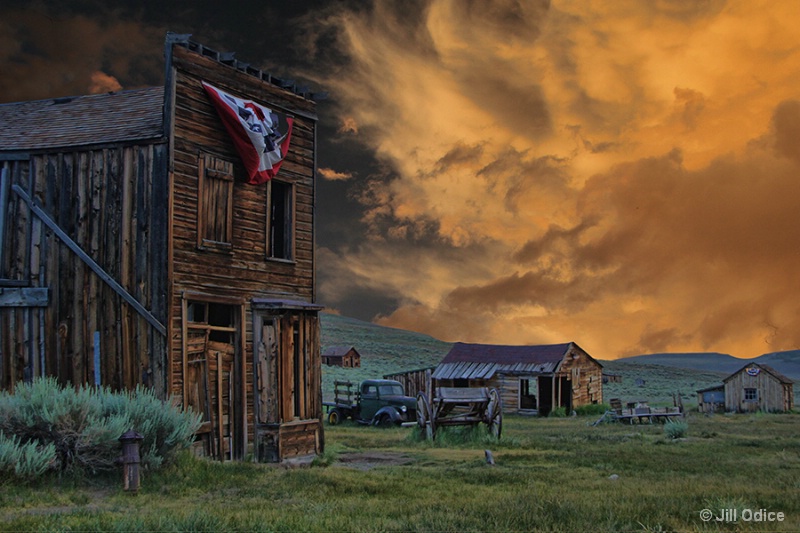 Bodie Icons at Sunset