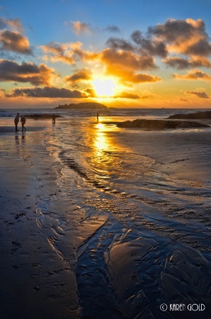 Sunset on Chesterman's Beach