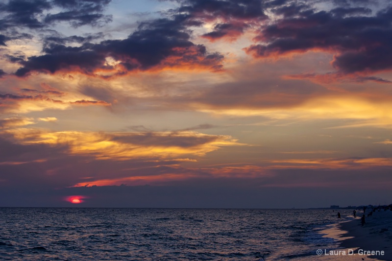 Sunset at Panama City Beach